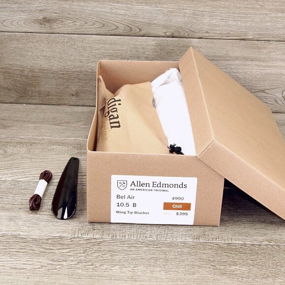 Allen Edmonds BEL AIR 10.5 B Narrow Chili * add $15 new Cedar Trees